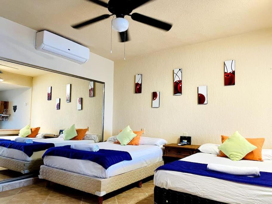 Punta Me Apartment Beach Front In The Hotel & Waterpark Cancún Exterior foto