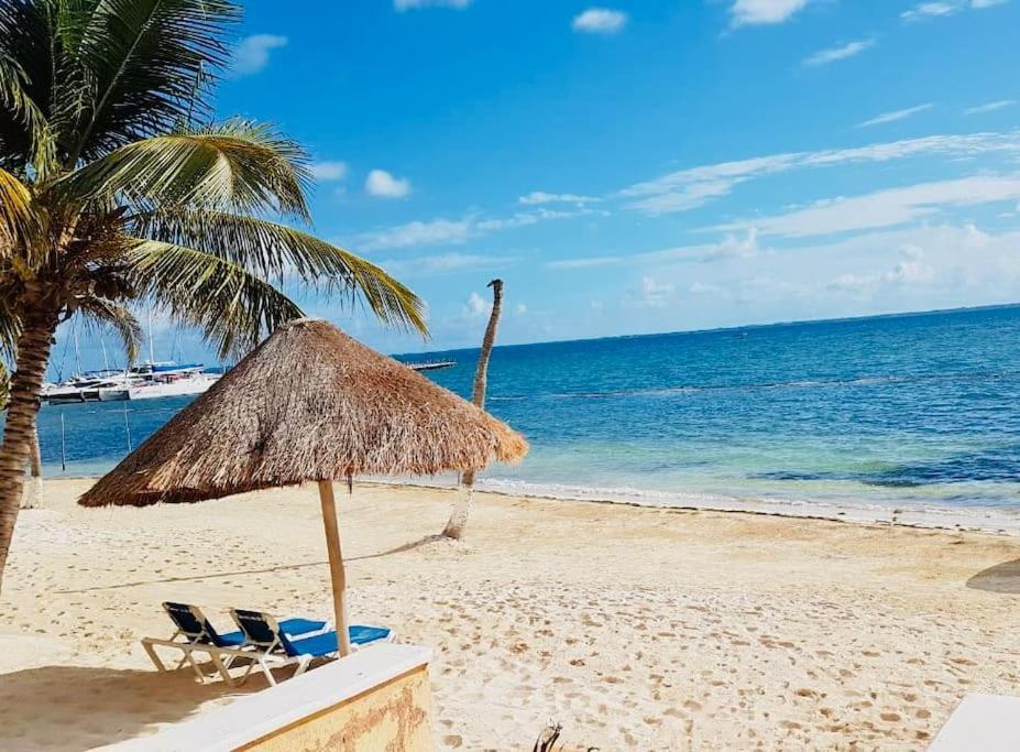 Punta Me Apartment Beach Front In The Hotel & Waterpark Cancún Exterior foto