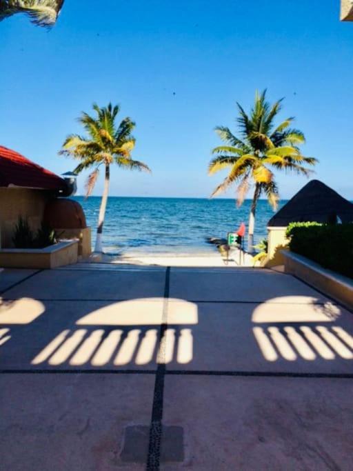 Punta Me Apartment Beach Front In The Hotel & Waterpark Cancún Exterior foto